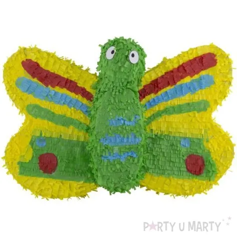 piniata motylek zielony folat 57 x 37 cm