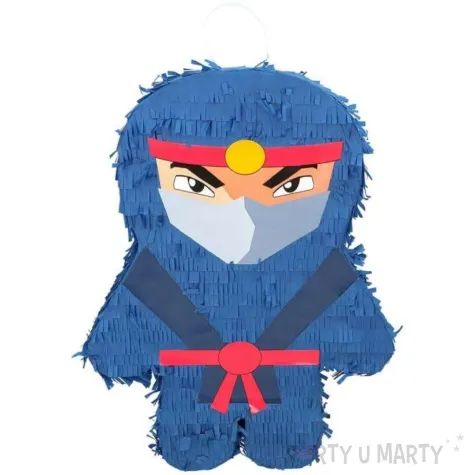 piniata ninja niebieski boland 44 x 33 x 10 cm