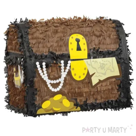 piniata skrzynia skarbow unique 27 x 31 cm