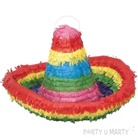 piniata sombrero unique rozm 39x36 cm