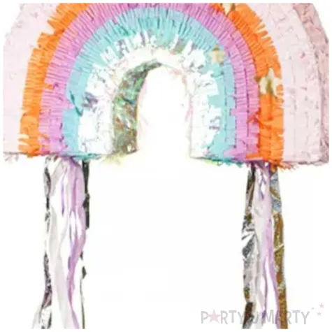 piniata tecza skladana partydeco 50 x 33 x 10 cm