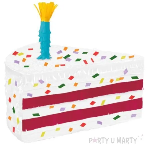 piniata urodzinowy tort amscan 46 8 x 31 5 cm