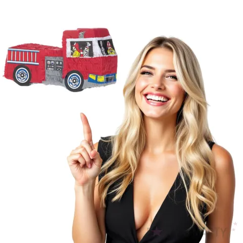 piniata woz strazacki amscan 55x28 cm