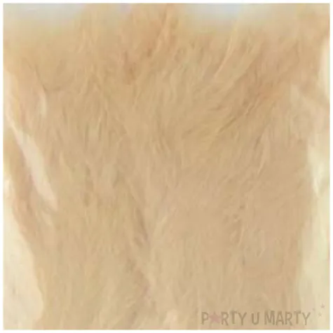 piorka dekoracyjne classic bezowe aliga 10 12 cm 50 szt