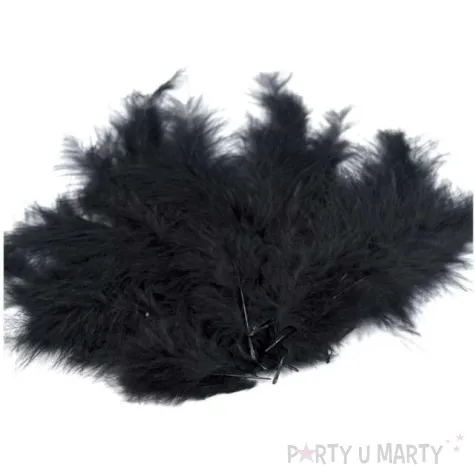 piorka dekoracyjne classic czarny stoklasa 9 16 cm 20 szt