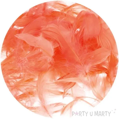 piorka dekoracyjne classic lososiowy brewis 1 9 cm 250 szt