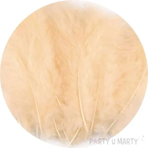 piorka dekoracyjne classic lososiowy stoklasa 9 16 cm 20 szt