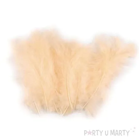 piorka dekoracyjne classic lososiowy stoklasa 9 16 cm 20 szt