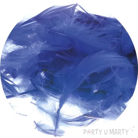 piorka dekoracyjne classic niebieski brewis 1 9 cm 250 szt