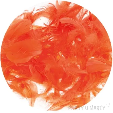 piorka dekoracyjne classic pomaranczowy brewis 1 9 cm 250 szt