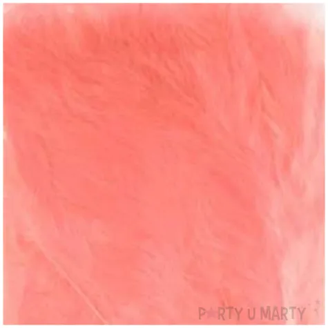 piorka dekoracyjne classic rozowe jasne aliga 10 12 cm 50 szt