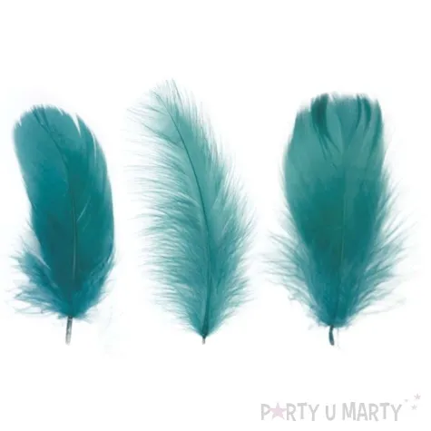 piorka dekoracyjne classic turkusowe titanum 16 g