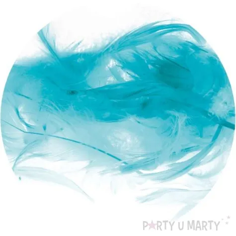 piorka dekoracyjne classic turkusowy brewis 1 9 cm 250 szt