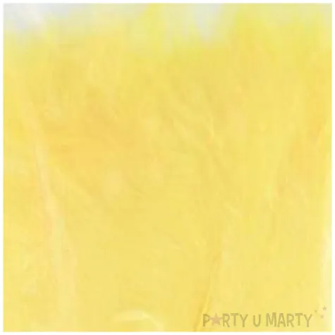 piorka dekoracyjne classic zolte jasne aliga 10 12 cm 50 szt