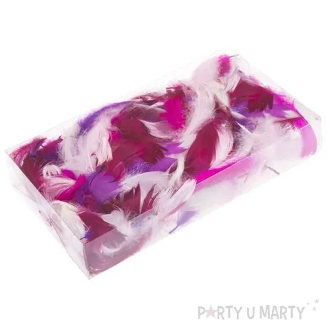 piorka dekoracyjne mix 2 pudelko