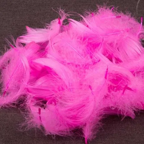 piorka dekoracyjne rozowe woreczek