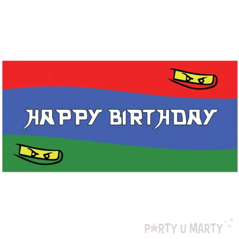 plakat ninja congee 70x33 cm