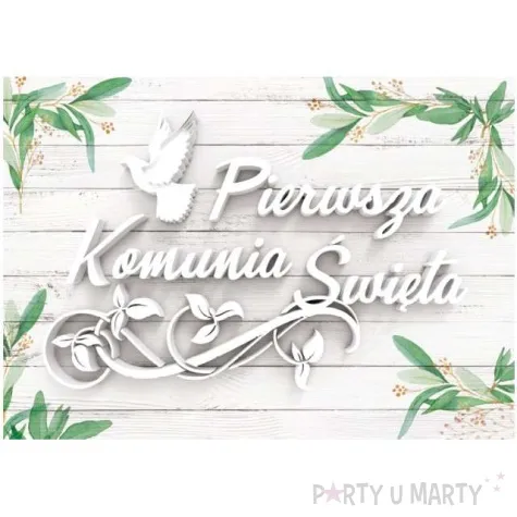 plakat pierwsza komunia swieta golabek toledo 48x38 cm