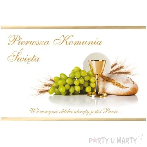 plakat pierwsza komunia swieta toledo 48x38 cm