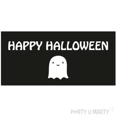 plakat wesoly duszek halloween congee 70x30 cm