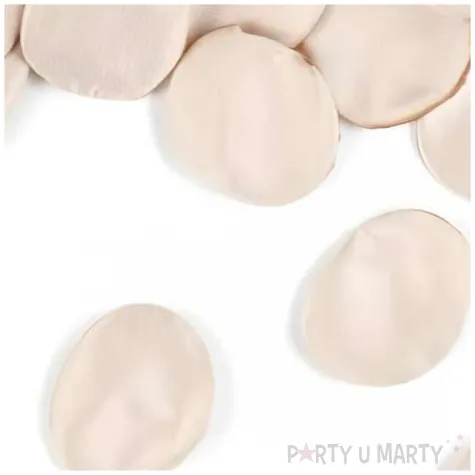 platki roz classic bezowy partydeco 100 szt