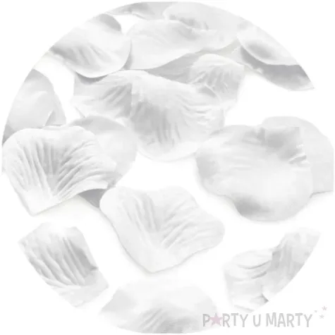 platki roz classic biale partypal 100 szt