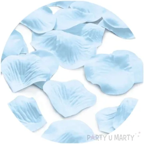 platki roz classic blekitne partypal 100 szt