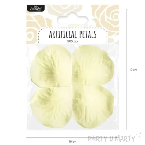 platki roz classic kremowe partypal 500 szt