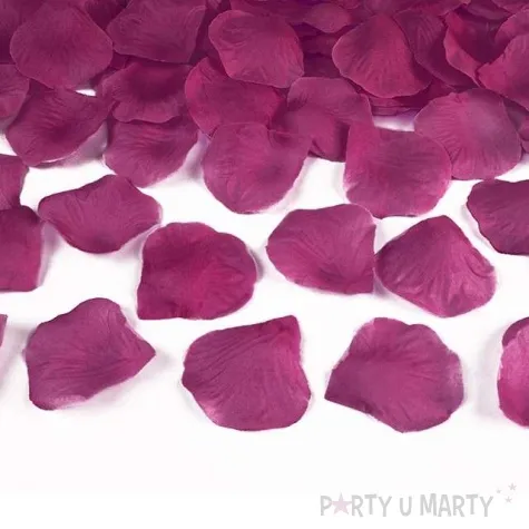 platki roz classic rozowe ciemne partydeco 500 szt