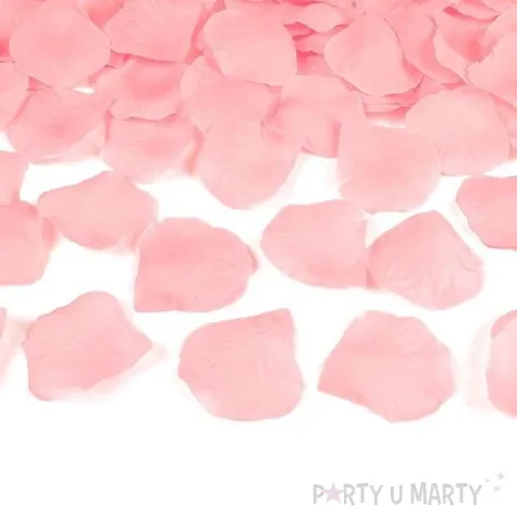 platki roz classic rozowe jasne partydeco 500 szt