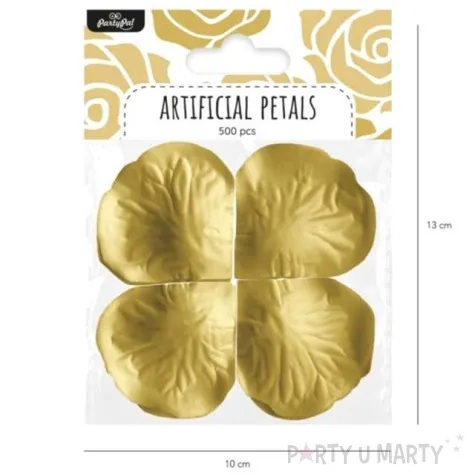 platki roz classic zlote partypal 500 szt