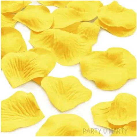 platki roz classic zolte partypal 100 szt