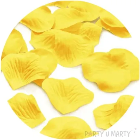 platki roz classic zolte partypal 100 szt