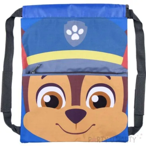 plecak worek paw patrol chase niebieski cerda
