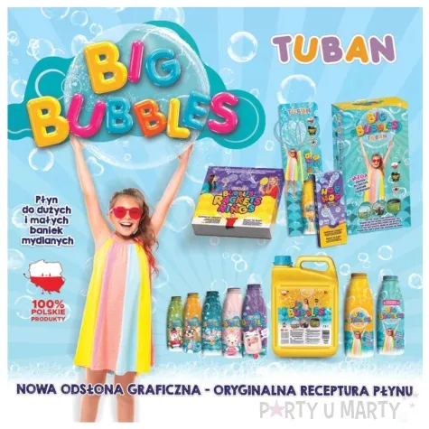 plyn do baniek mydlanych classic tuban 5000ml