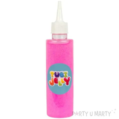 plyn zelowy tubi jelly rozowy brokatowy tuban 150 ml