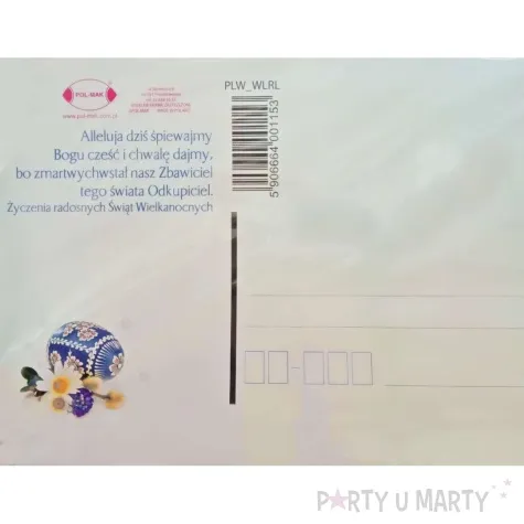 pocztowka alleluja jezus i straznicy maki 104 x 147 mm