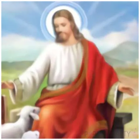 pocztowka alleluja jezus na lace maki 104 x 147 mm