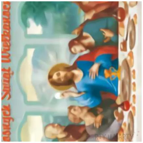 pocztowka radosnych swiat wielkanocnych wieczerza maki 104 x 147 mm