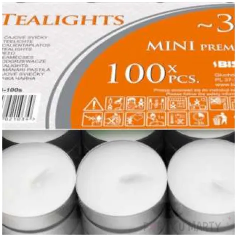 podgrzewacz classic 3h bispol 100 szt