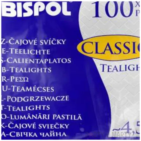 podgrzewacz classic 4 5h bispol 100 szt