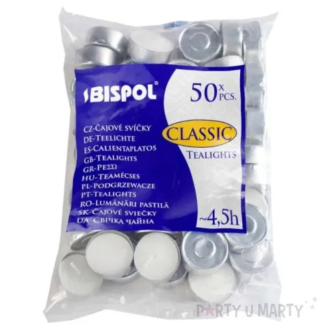 podgrzewacz classic 4 5h bispol 50 szt