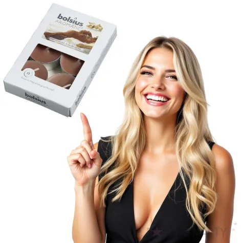 podgrzewacz zapachowy aromatic drzewo sandalowe braz bolsius 4h 6 szt