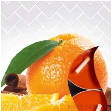 podgrzewacz zapachowy cynamon pomarancza bispol 4h 6 szt