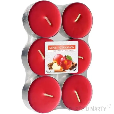 podgrzewacz zapachowy jablko i cynamon bispol 8h 6 szt
