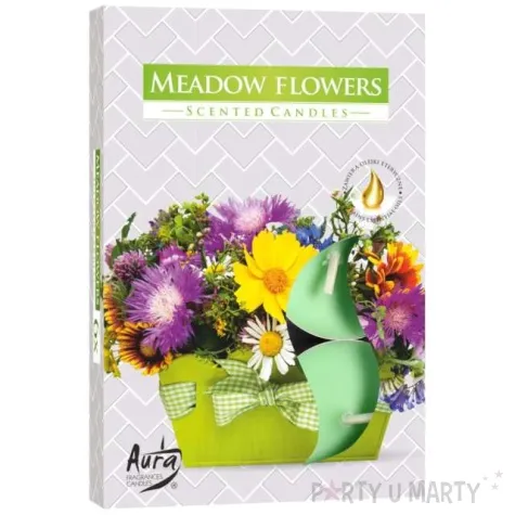 podgrzewacz zapachowy kwiatowa laka bispol 4h 6 szt