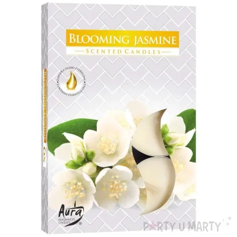 podgrzewacz zapachowy kwitnacy jasmin bispol 4h 6 szt