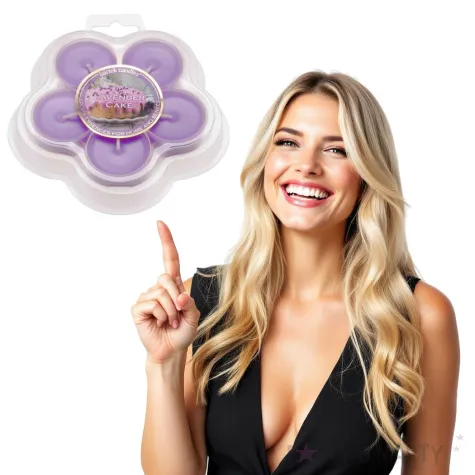 podgrzewacz zapachowy lavender cake bartek candles 5 szt