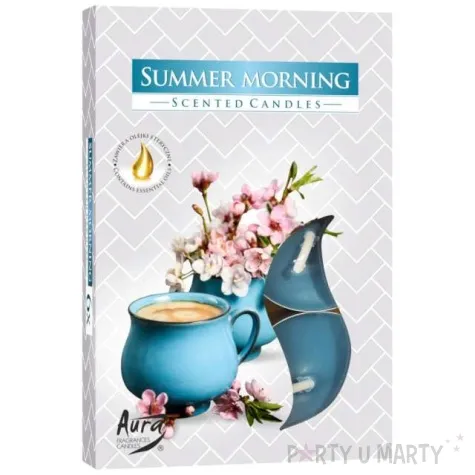 podgrzewacz zapachowy letni poranek bispol 4h 6 szt