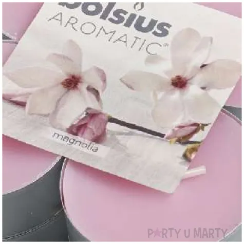 podgrzewacz zapachowy magnolia xl rozowy bolsius 8 szt